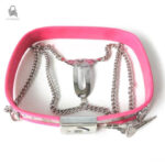Modèle féminin de ceinture de chasteté en matériaux doux