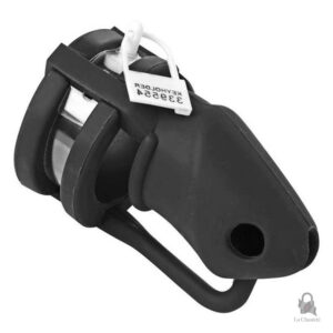 Petite cage de chasteté en silicone pour voyages